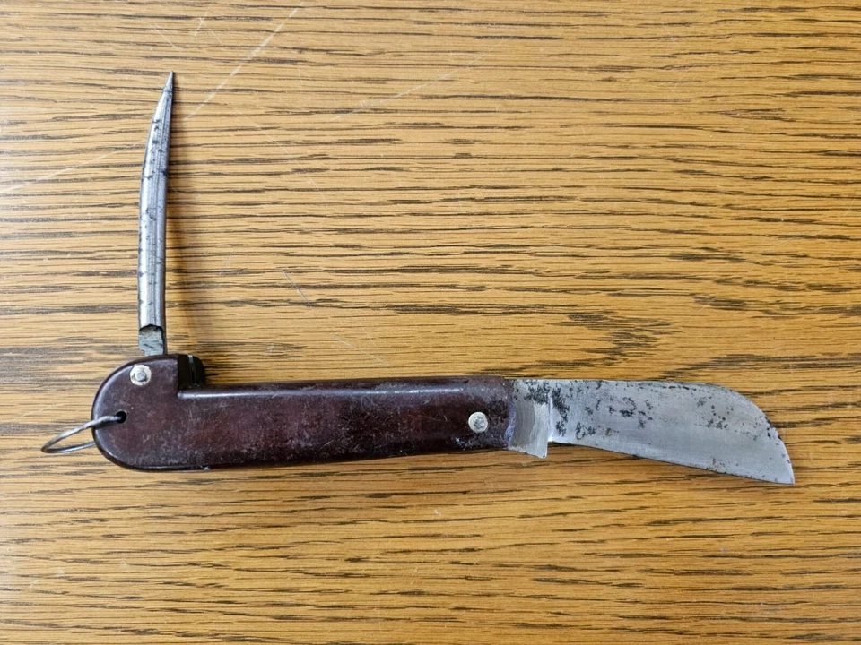Boat Knife for Boatswain USSR 1960s Bakelite - Image 3 of 4