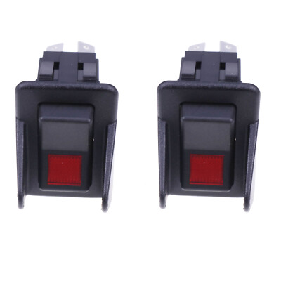2X New 30T37620 Switch Rocker 6 Terminal Dump Truck New