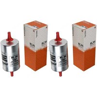 2X Mahle / Knecht Kraftstofffilter KL 84 Fuel Filter