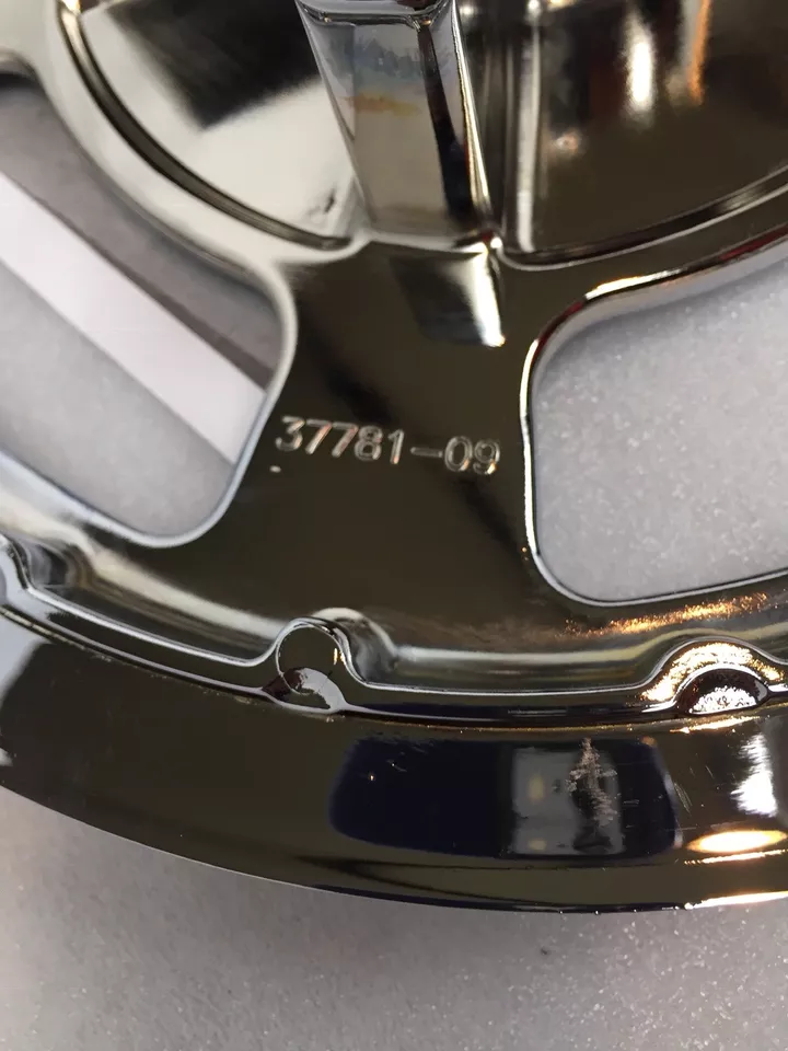 HARLEY 2009 -24 PULLEY TOURING PART # 40217-09 CHROME STREET GLIDE EXCHANGE - Image 4 of 4