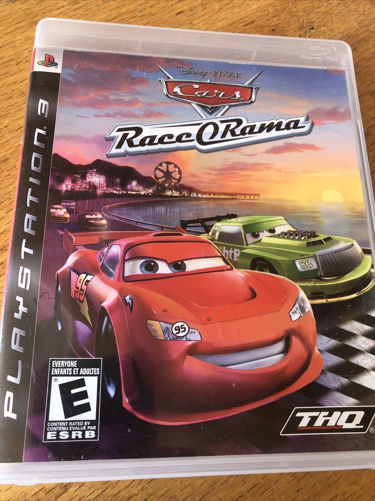 cars race o ramamain menu ps3 