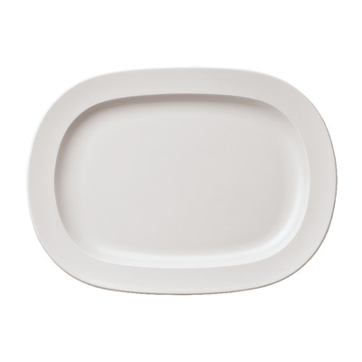 Sambonet Arthur Krupp Omnia Series Oval Serving Plate Porcelain 2 Sizes