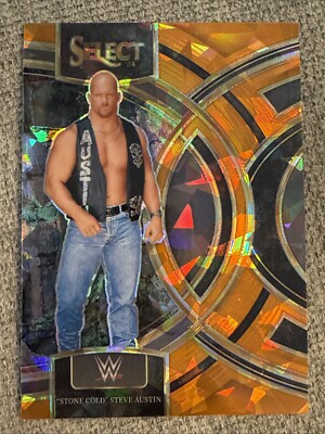 ORANGE CRACKED ICE PRIZM 2024 Panini Select WWE Wrestling You Pick