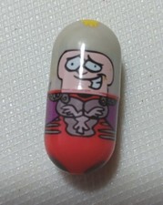 Mighty Beanz 8 PRINCE CHARMING Bean 2003 Series 1 Moose Collectible Toy