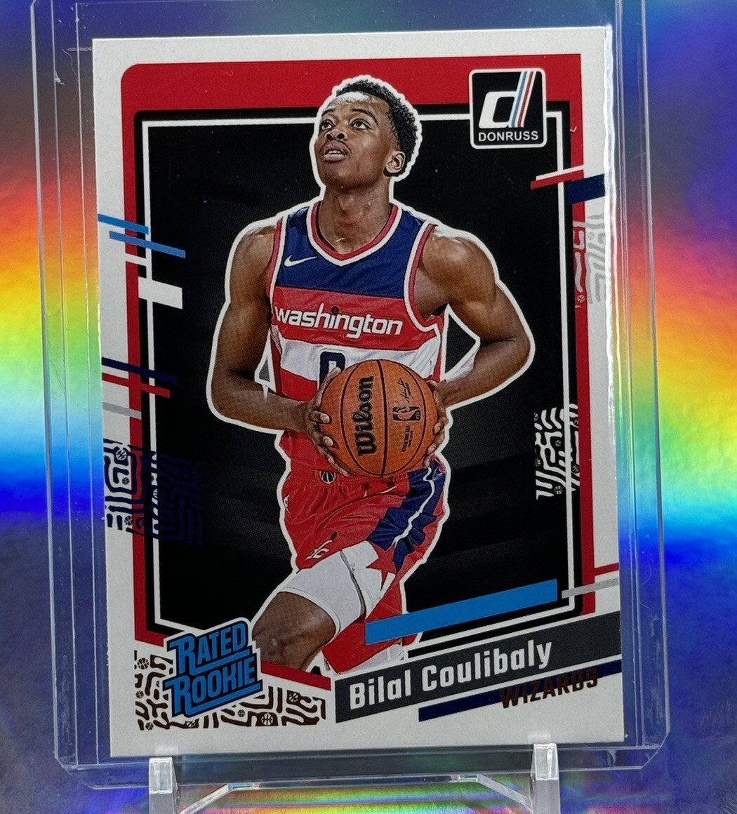 Bilal Coulibaly 2023-24 Donruss Choice Rated Rookie RR RC #225 Wizards