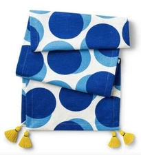 Tabitha Brown x Target Blue Dot Table Runner