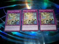 3x Dimensional Barrier 1st Edition Common SDAZ-EN039 Yu-Gi-Oh!
