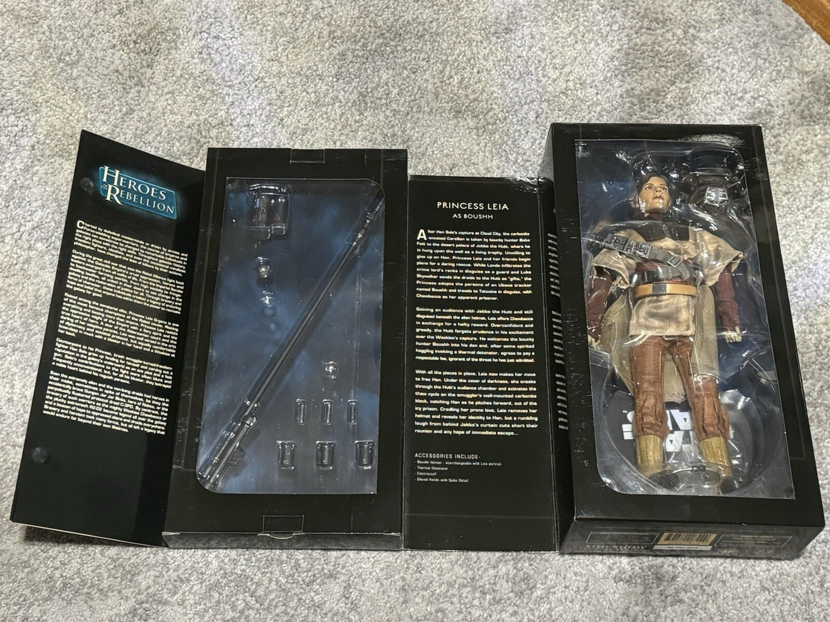Princess Leia as Boushh Sideshow Heroes of Rebellion Star Wars AF