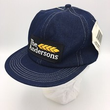 Vintage The Andersons Blue Denim Trucker Snapback Hat NEW K-Products