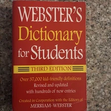 Webster's Dictionary for Students, Third Edition by Merriam-Webster