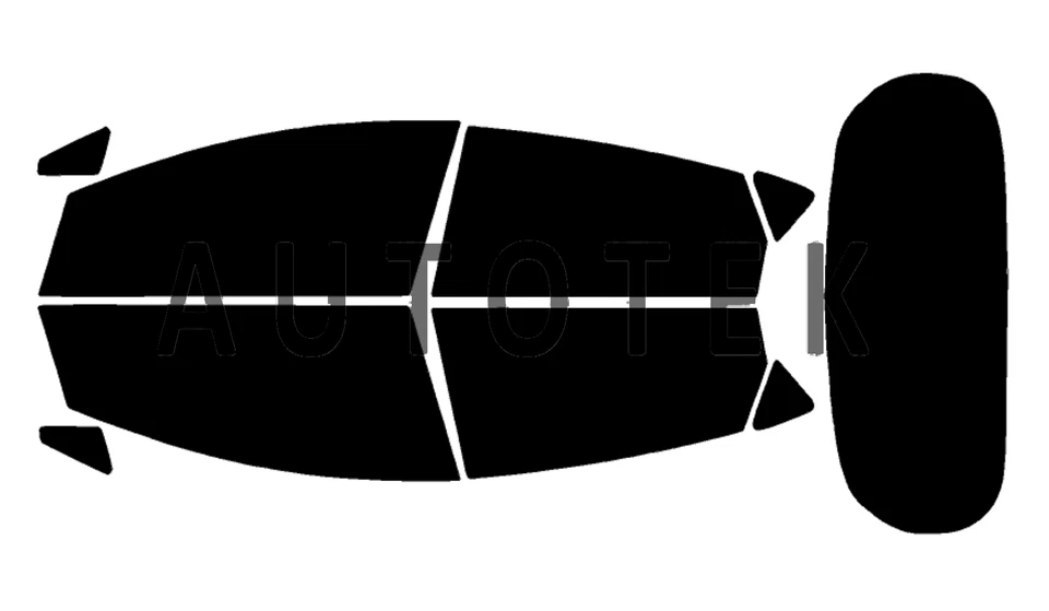 PreCut All Sides Window Film Any Tint Shade For Ford Fiesta Hatchback 2011-2019 - Image 2 of 4