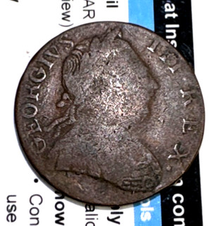 ☆ INCREDIBLE !! 1775 King George III Colonial Coin ☆ NICE DETAILS !! ☆