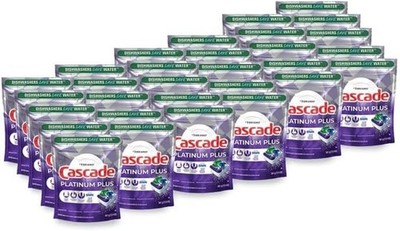 Cascade Platinum+ Dishwasher Detergent Pods Fresh 3 Count-FREE SHIPPING- 3 PACKS