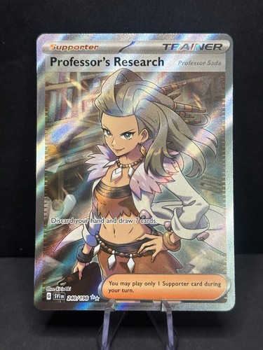 Professor's Research 240/198 Sv01: Scarlet & Violet Base Set Holo - Picture 1 of 4