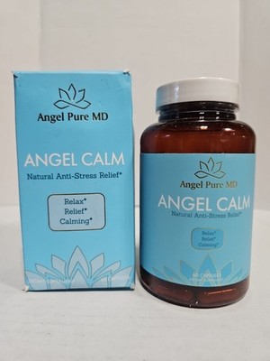Angel Pure MD- Angel Calm Natural Anti-stress Relief  60 capsules