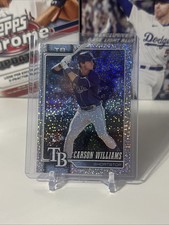 2026 Topps Series 1 Celebration Carson Williams RC #25 Confetti Parallel Rays