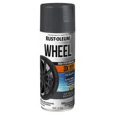 Rust-oleum 366441 High Performance Wheel Spray Paint 11 Oz Metallic Graphite