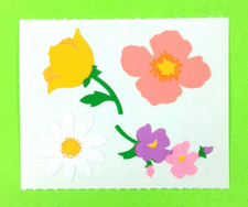 Vintage Mrs. Grossman's Flowers Sticker Mod