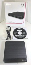 LG Ultra Slim Portable DVD Writer Compatible w/ Windows  Mac GP50NB40 Tested VG