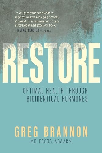 Restore: Optimal Health through Bioidentical Hormones, Brannon 9781642257502+-