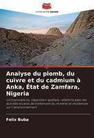 Felix Buba | Analyse Du Plomb, Du Cuivre Et Du Cadmium à Anka, ÉTat De...