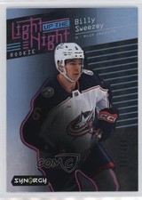 2023 Upper Deck Synergy Light Up The Night Rookies Blue /499 Billy Sweezey 0l45