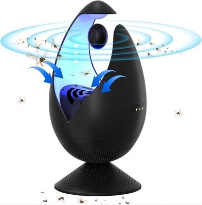 Indoor Mosquito Trap   Magic Magnet Double-Bait   Smart Auto-Switch   Non-Toxic