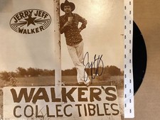 Jerry Jeff Walker- Signed Record Album