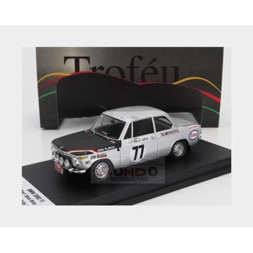 1:43 TROFEU Bmw 2002 Ti #77 Rally Montecarlo 1970 Boris TRFRRFR081 - Immagine 2 di 2