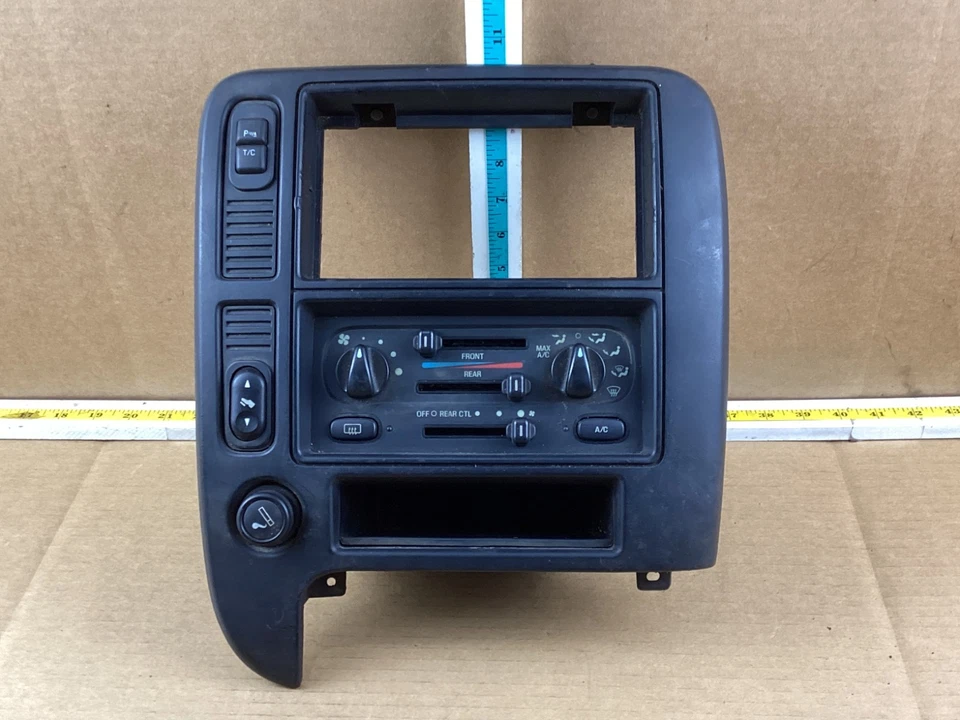 Ford Windstar 1999-2003 aire acondicionado control de clima con bisel XF2H-19E764-B fabricante original Foto 3 de 4