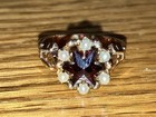 Antique Victorian 14k Gold Garnet Ring Size 5 Vintage Jewelry 1800’s Ten Carat — photo 9