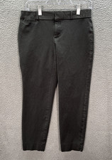 Banana Republic Pants Womens 8 Gray Sloan Fit Cropped Preppy Careerwear Casual