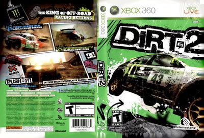 #ad Dirt 2 Microsoft Xbox 360 Art Insert Only Used Condition No Game $3.49