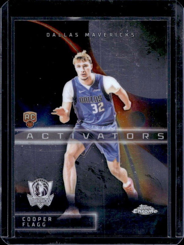 2025-26 Topps Chrome Cooper Flagg Activators RC Rookie #AC-11 Mavericks