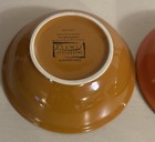 Tastefully Simple Set Of 2  Orange Gold 6.25 X 2 — photo 4
