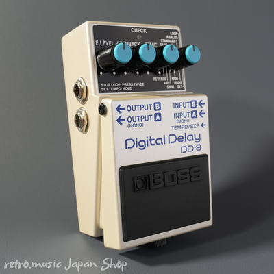 Boss DD-8 Digital Delay Guitar Effects Pedal 11 Modes Stereo