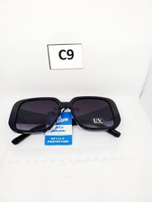 Sunglasses black plastic 7363