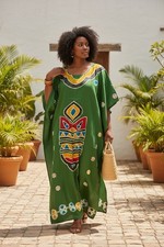 Ankara Maxi Dress African Print L/Xl/2xl Original Hand Made In Ghana Cotton ,