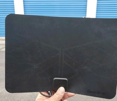 Channel Master CM-4001 HD Flatenna UltraThin Indoor TV Antenna & Coax Cord WORKS