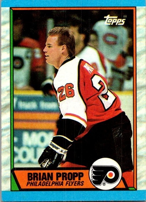 1989-90 Topps Brian Propp # 139 Flyers
