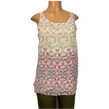 Cabi Style 250 Layered Lined Tank Top Shirt Womens Size S Casual Pullover Cami
