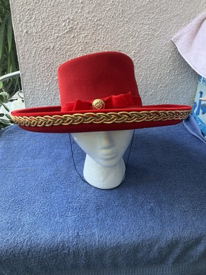 Vintage Whittall & Shon 100% Wool Bollman Hat Doeskin Wool  display picture 1