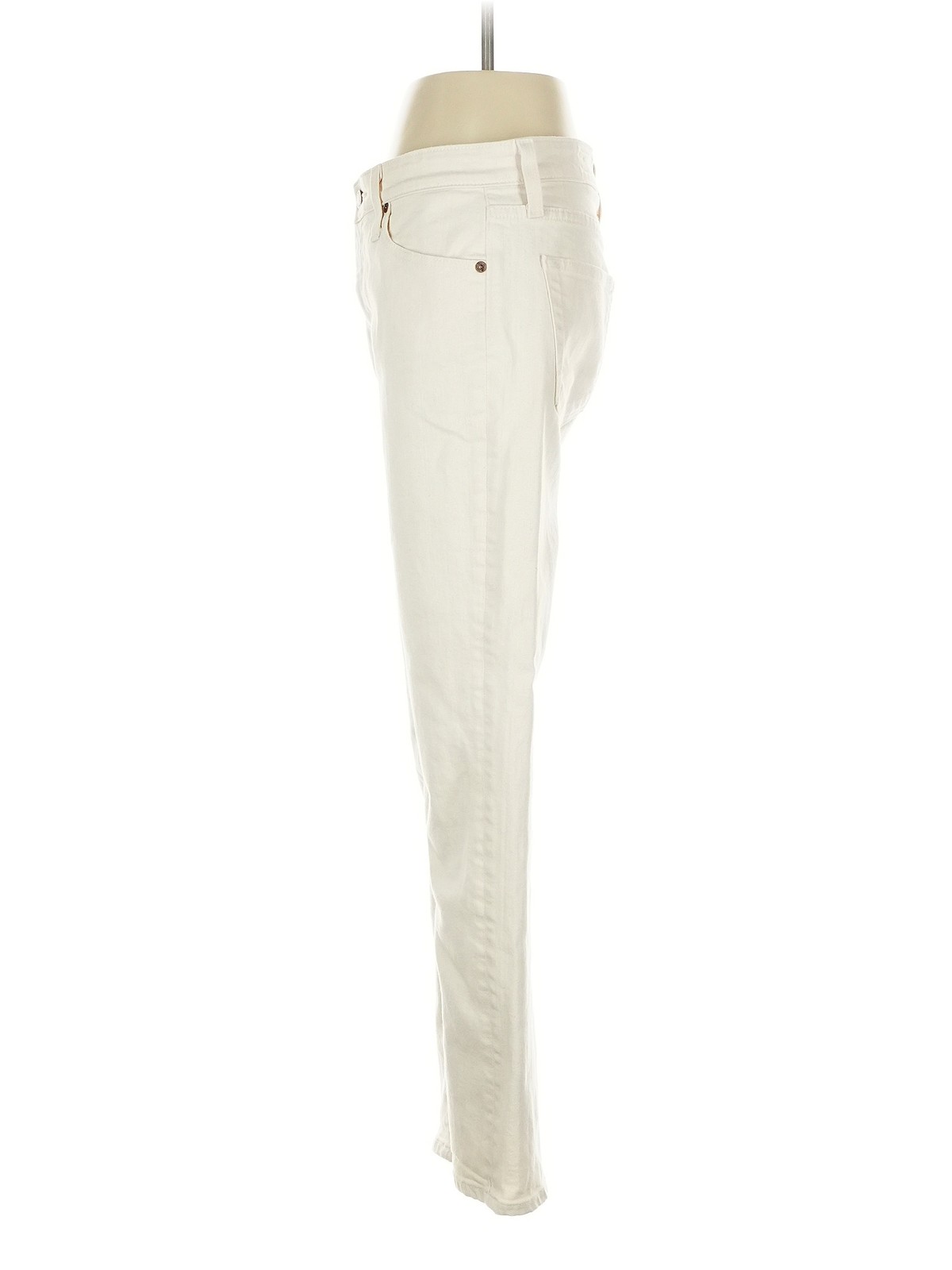 Adriano Goldschmied Women Ivory Jeans 25W thumbnail 4