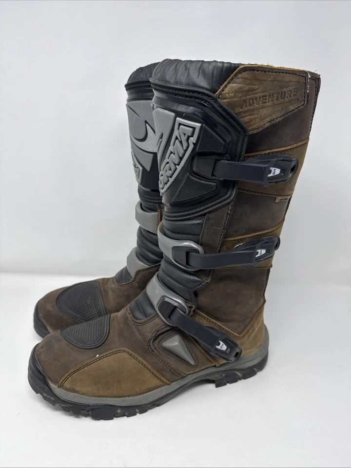 Forma Adventure Doble Deporte Motocicleta Botas Impermeables Touring US 9 | 43 Foto 4 de 4