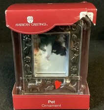 American Greetings Pet Ornament Picture Frame cat  shsw34 