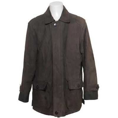 Dustin, Jacke, Herren, Größe: 48, Braun, Acryl/Leder/Polyester, Einfarbig #jLT