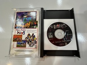 Mr. Bones (Sega Saturn, 1996) CIB Complete in Box w Manual, Registration Card VG