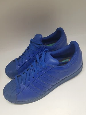 Adidas Superstar Herren Schuhe Grösse 45 1/3 Blau  - Bild 1 von 4