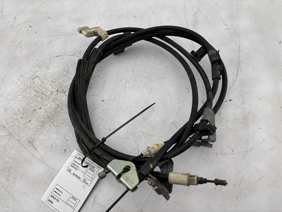 12-18 Ford Focus RS rear parking brake cable lines left & right assembly OEM - Image 3 of 4