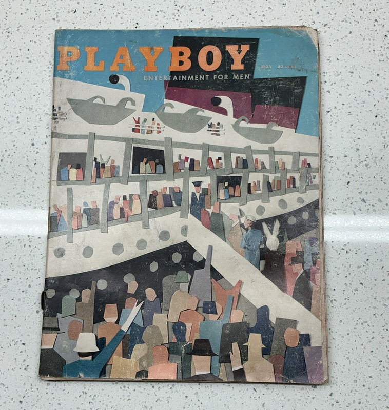 Playboy Magazine May 1957 Issue Illustrated English Men's Interest Entertainment